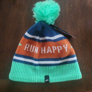 Brooks RUN HAPPY Heritage Beanie NWT